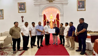 Andre Rosiade bertemu Gubernur Sumbar terkait kelanjutan pembangunan tol Sicincin-Bukittinggi.