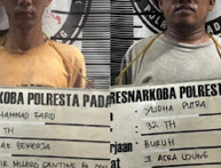 Yudha Putra dan Muhammad Farid Ditangkap Kasus Sabu