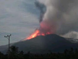 Lewotobi Laki-Laki Meletus, Warga Diminta Waspada