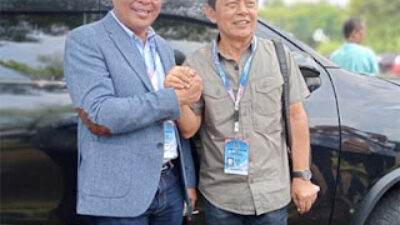 PWI Pusat Cak Ahmad Munir bersama Widya Nafies