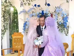 Ketua RT 9 di Kotimaringin Timur Resmi Menikah dengan Dua Wanita