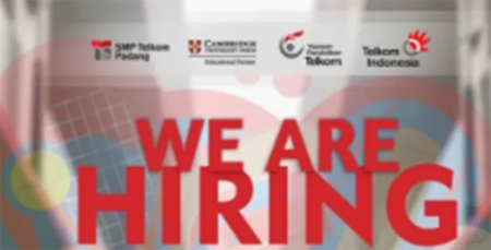 SMP Telkom Padang Cari Guru PJOK, Pendaftaran Dibuka Hingga 17 Agustus 2025.