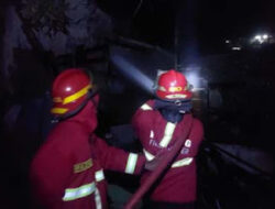 Satu Unit Rumah Ludes Terbakar di Kawasan Padat Penduduk