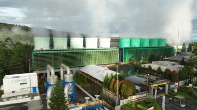 Indonesia mempercepat pengembangan energi panas bumi .