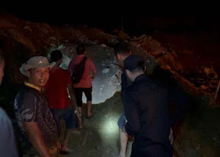 Polres Solok Gerebek Tambang Emas Ilegal