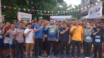 Walikota Fadly Amran mengapresiasi Exhibition Run Road to Padang City Trail 2025