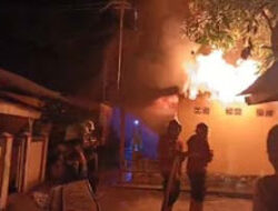 Kebakaran Tengah Malam di Nanggalo Berhasil Dipadamkan Setelah 1 Jam