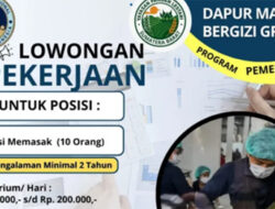 Program Makan Bergizi Gratis Cari Koki Berpengalaman, Simak Syaratnya