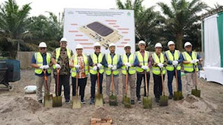 Pabrik biomiten pertama dari limbah sawit dibangun oleh PTPN IV.