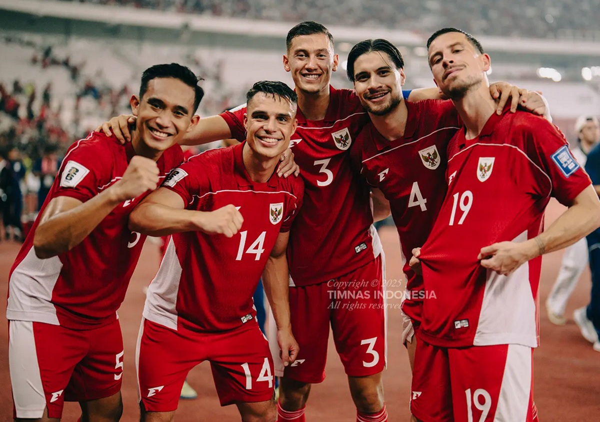 Timnas Indonesia kala berlaga.