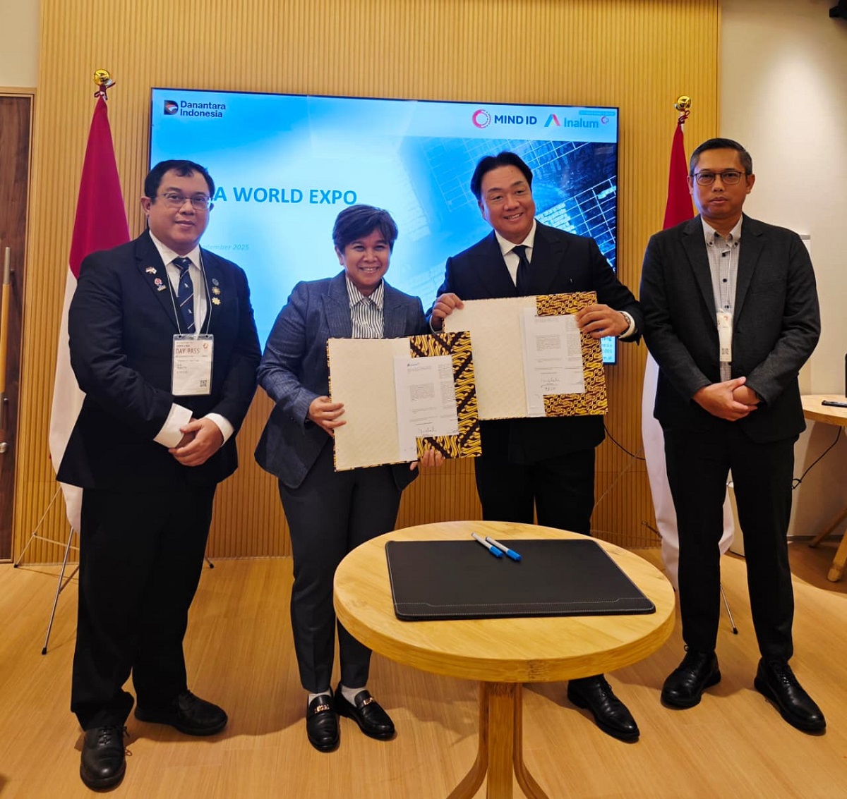 Kesempatan ini diumumkan dalam rangka memperkuat hilirisasi dan pengembangan pasar aluminium Indonesia di Jepang.