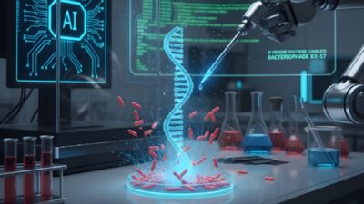 AI Ciptakan Virus Pemburu Bakteri, Terobosan Besar Dunia Bioteknologi