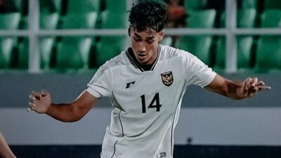 Timnas Indonesia U-23 kala berlaga.