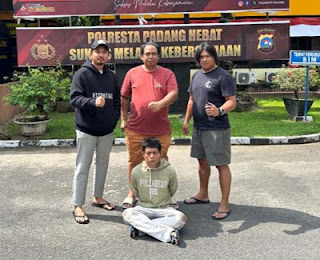 Buronan Kasus Pencurian di Padang Ditangkap Tanpa Perlawanan