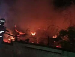 Kebakaran Kantin di Kuranji, Tidak Ada Korban Jiwa