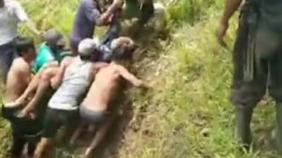 Pekerja Pelansir Sawit Ditemukan Lemas di Sungai Pesisir Selatan
