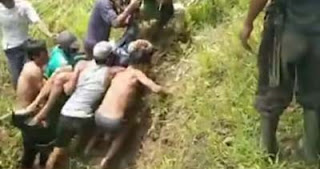 Pekerja Pelansir Sawit Ditemukan Lemas di Sungai Pesisir Selatan