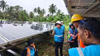 GM PLN UID Sumbar Ajrun Karim cek kesiapan listrik di Mentawai pada HPN 2025.