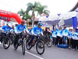 Bank Nagari Dukung Pelaksanaan Gowes Bareng Luhak Nan Tuo