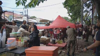 Satpol PP Tegas, Trotoar Bukan Tempat Jualan