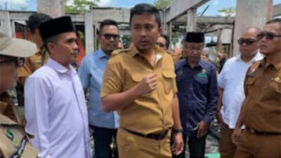 Wakil Gubernur Sumatera Barat, Vasko Ruseimy, melakukan kunjungan