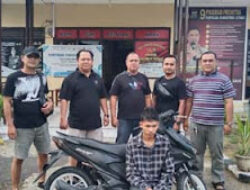 Polisi Ringkus Pelaku Curanmor, Motor Senilai Rp13 Juta Disita