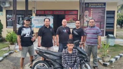 Pencuri Motor di Padang Utara Ditangkap Bersama Barang Bukti