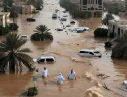Saudi Barat Daya Terdampak Banjir Bandang Setelah Hujan Deras