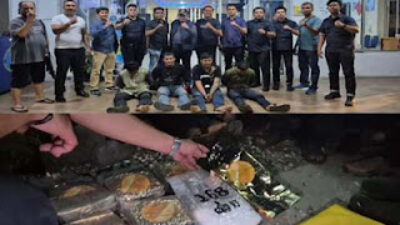 Pengungkapan dua kasus besar peredaran gelap narkoba dalam sehari, tanggal 8 dan 11 September 2025