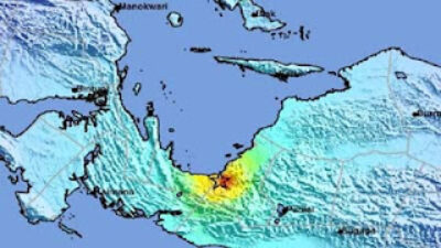 Getaran Gempa Dirasakan Hingga Timika, Biak, dan Supiori