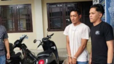 Satreskrim Pasaman Amankan Pelaku Pencurian Getah Karet