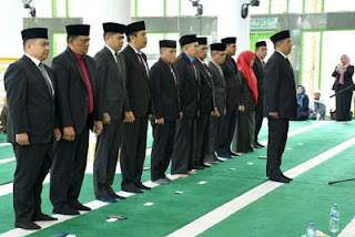 Agam Lantik 12 Pejabat Tinggi
