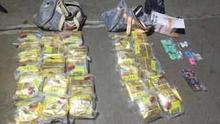 Bareskrim Polri menangkap kurir narkoba dan menyita 10 bungkus sabu