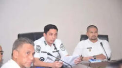 Wali Kota Sawahlunto Riyanda Putra ketika menyampaikan arahan .