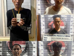 Kentang dan 4 Tersangka Lain Ditangkap Satresnarkoba Padang