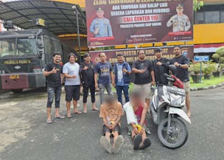 Dua Pria Diamankan Terkait Kasus Curanmor di Padang Timur