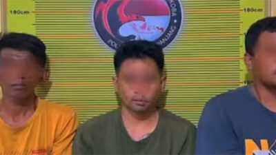 Penangkapan tiga pelaku penyalahgunaan narkotika jenis sabu di Padang Panjang