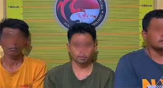 Penangkapan tiga pelaku penyalahgunaan narkotika jenis sabu di Padang Panjang