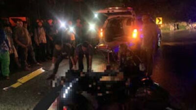 Truk Tangki dan Motor Tabrakan, Korban Tewas