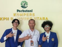 Perhutani Bandung Utara Lepas Mahasiswa UNIKOM Usai Rampungkan PKL