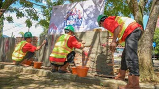 Temu tukang yang digelar Semen Padang di Dharmasraya.