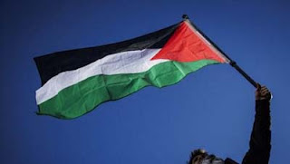 Bendera Palestina.