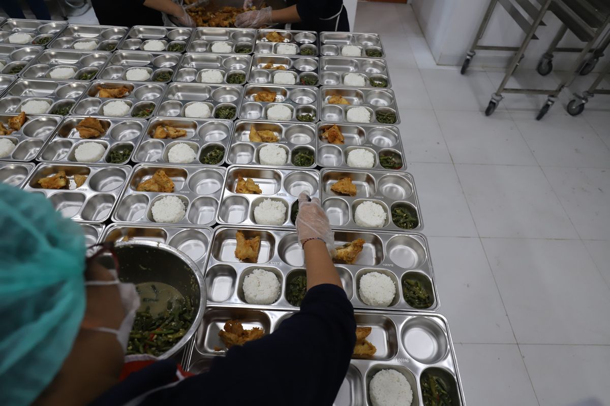 Percepat Program Prabowo, Dapur MBG Modular Dibangun.