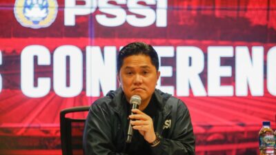 Erick Thohir Tegaskan PSSI Fokus Evaluasi, Bukan Cari Pelatih Baru