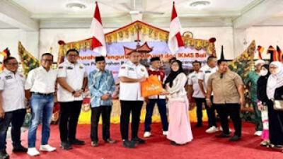 Perantau Minang di Bali Terima Dukungan IKM Pusat Lewat Bantuan Banjir