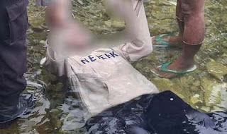 Evakuasi Mayat Wanita di Danau Maninjau