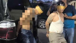 Dua pria ditangkap polisi usai mencuri sepeda motor