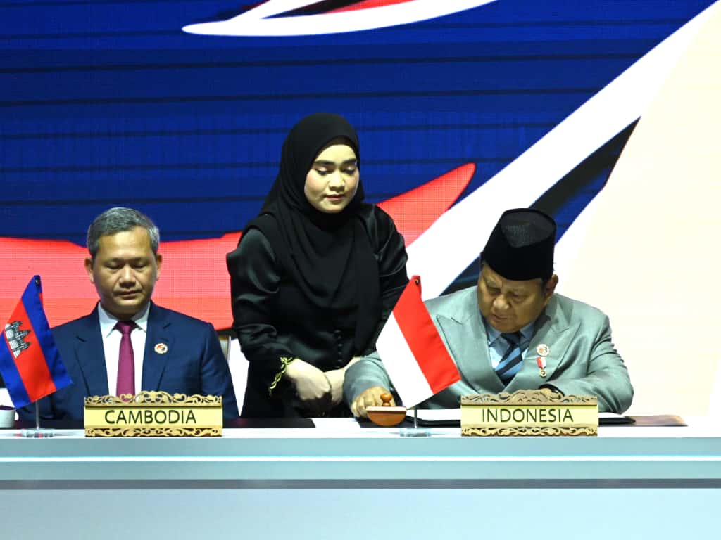 Prabowo Teken Deklarasi Penerimaan Timor Leste Jadi Anggota ASEAN.