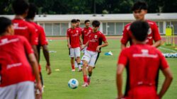 Sesi latihan Timnas Indonesia U-17.