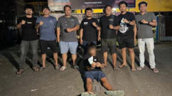 Tim klewang tangkap pembobol SMP di Padang.
